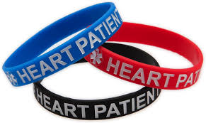 Medical silicone wristbands